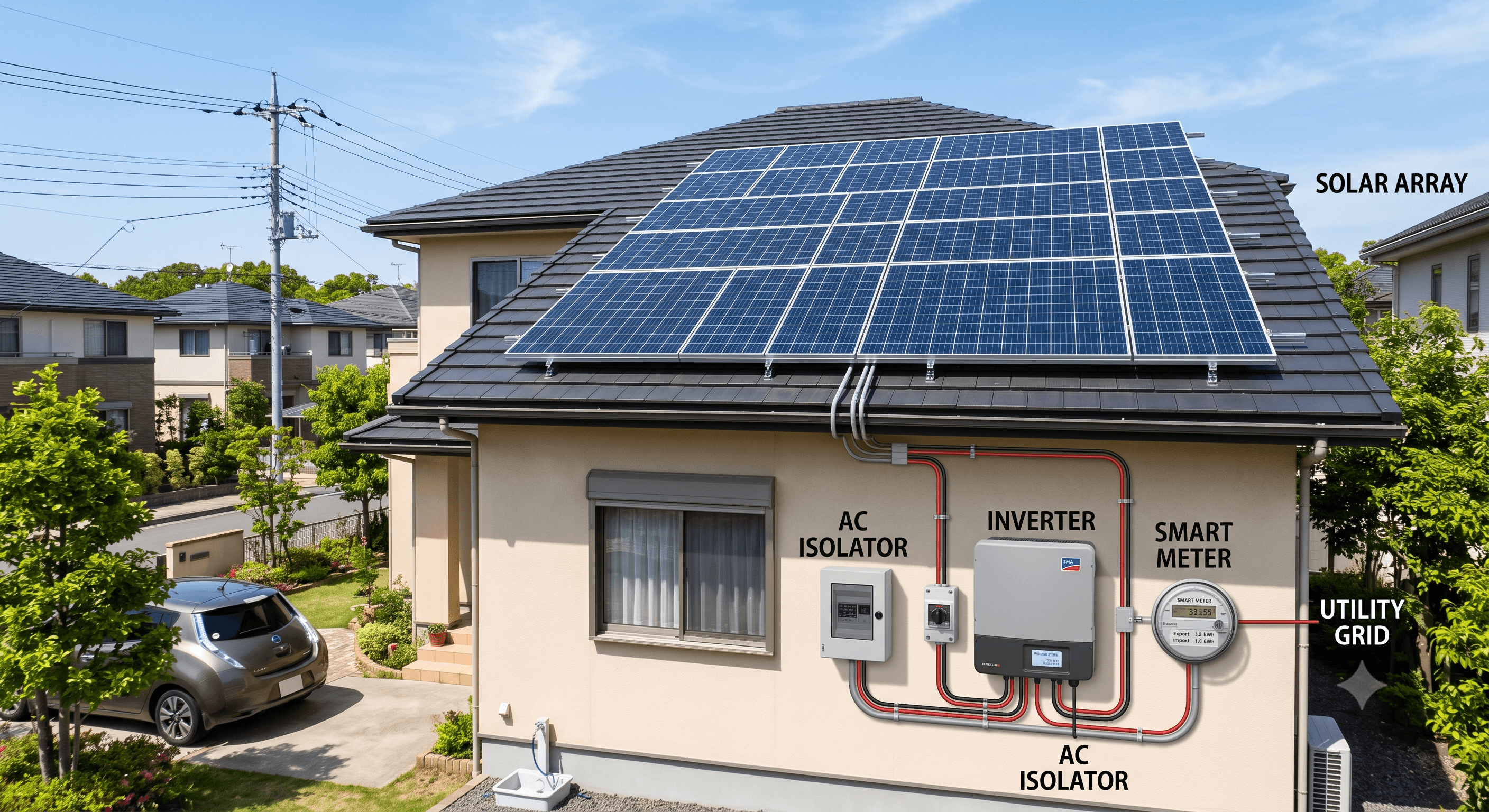 On-Grid Solar System Installation